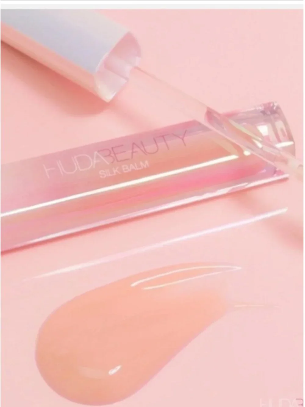Huda Beauty Silk Balm Hydrating and Nourishing Lip Balm in Blush - NEW